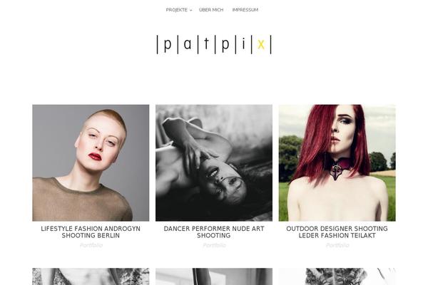 Pictorico theme site design template sample
