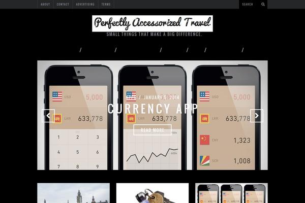 Simplemag theme site design template sample