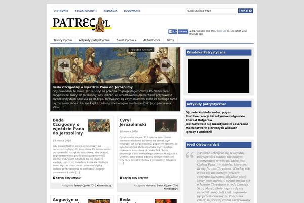 Gazette theme site design template sample