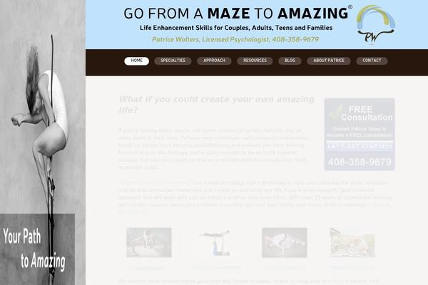 On Topic theme site design template sample