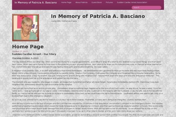 patriciabasciano.com site used Ultimatum