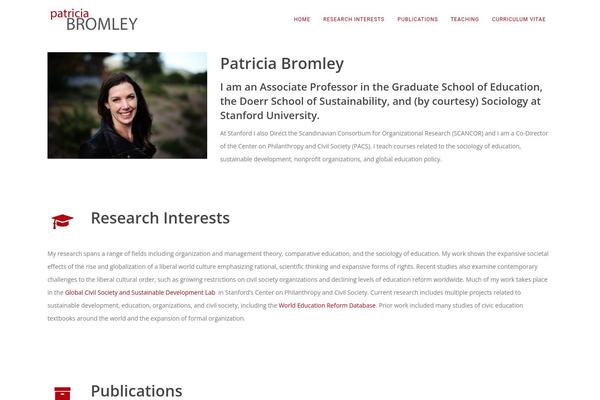 patriciabromley.com site used Osmosis