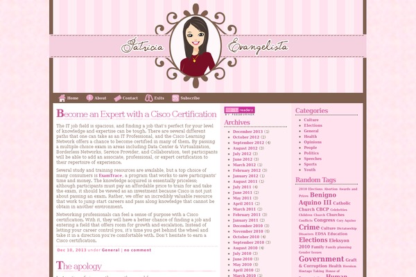 Site using Cforms plugin