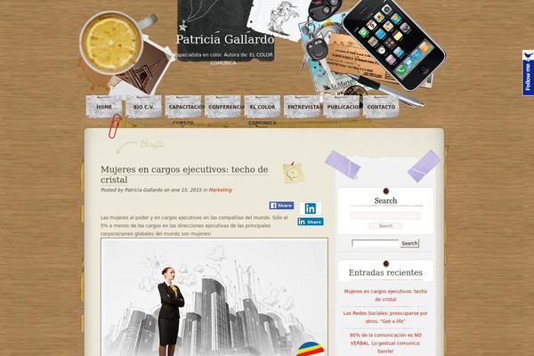 Desk Mess theme site design template sample