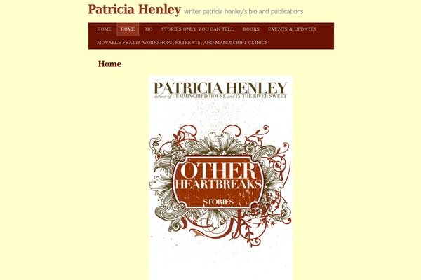 patriciahenley.org site used The-newspaper-bureau