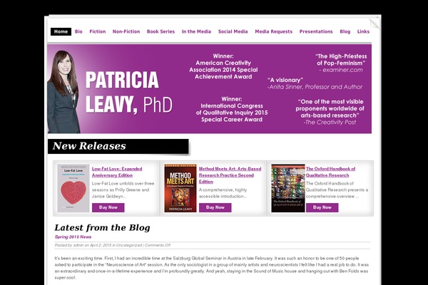 Patricia theme site design template sample