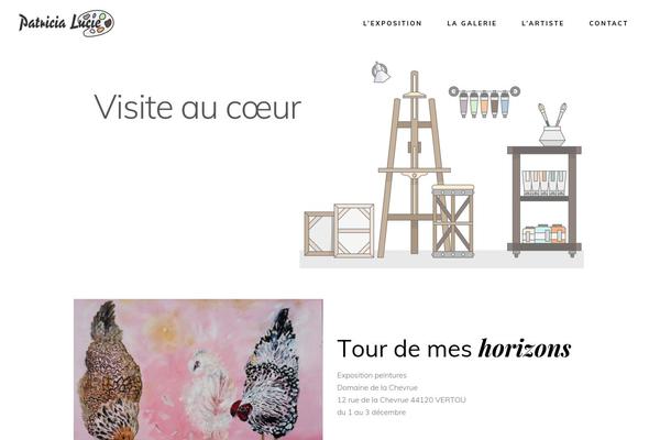 patricialucie.com site used Marée