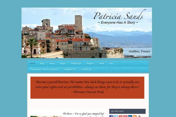 Infinity-pro theme site design template sample