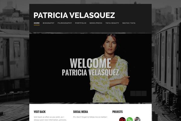 Boxter theme site design template sample