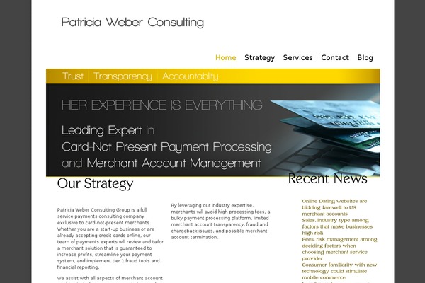 patriciaweberconsulting.com site used Patricia