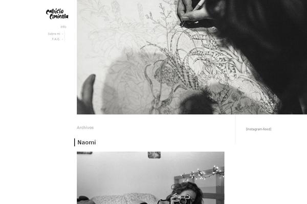 Site using AccessPress Social Share plugin