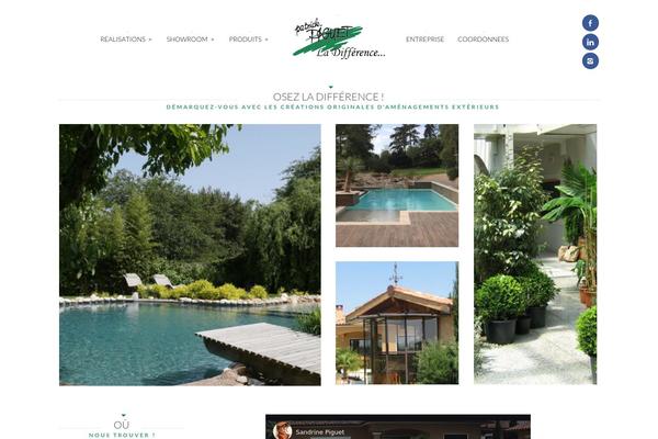 Tripod theme site design template sample