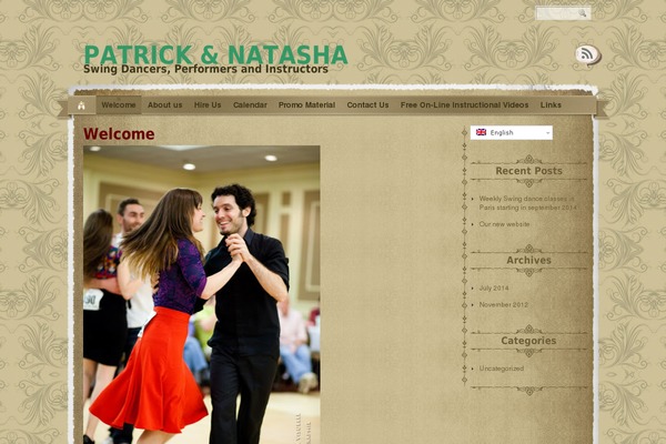 patrickandnatasha.com site used The-vintage