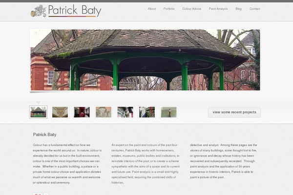 Site using Flickr-mini-gallery plugin