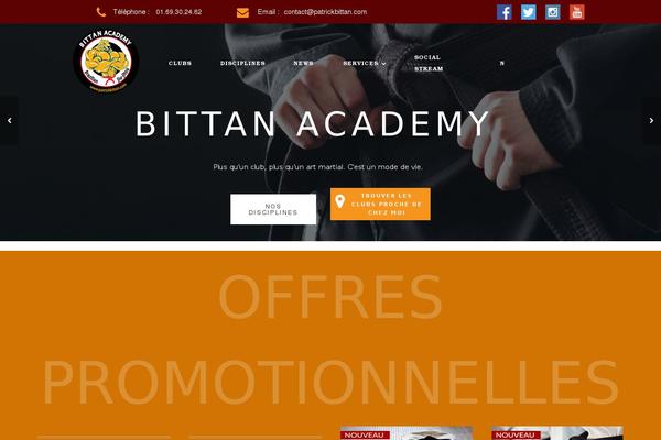 patrickbittan.com site used Meridian-fitness