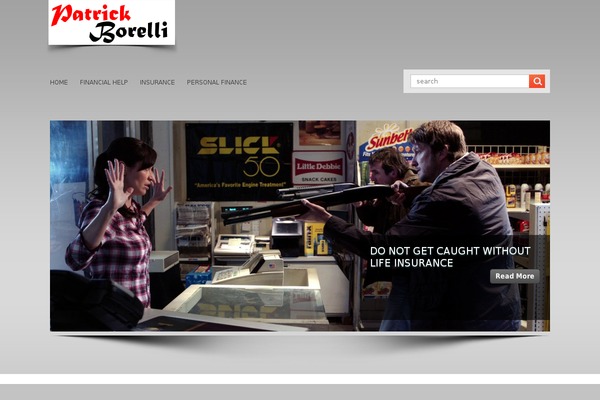 patrickborelli.com site used LizardBusiness