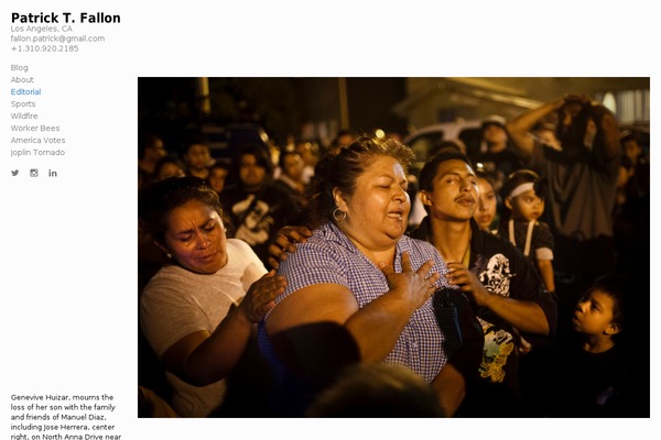 patrickfallonphoto.com site used Solofolio6