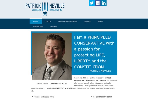 patrickforcolorado.com site used Pn