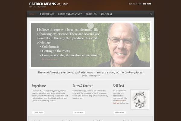 Alyeska theme site design template sample