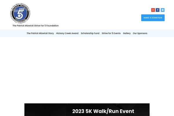 patrickmizwickifoundation.com site used Goza