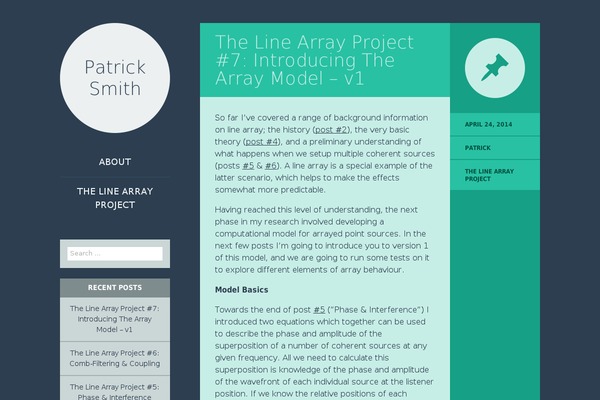 patricksmith.me.uk site used Flounder