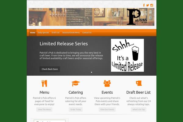 Site using Custom Facebook Feed plugin