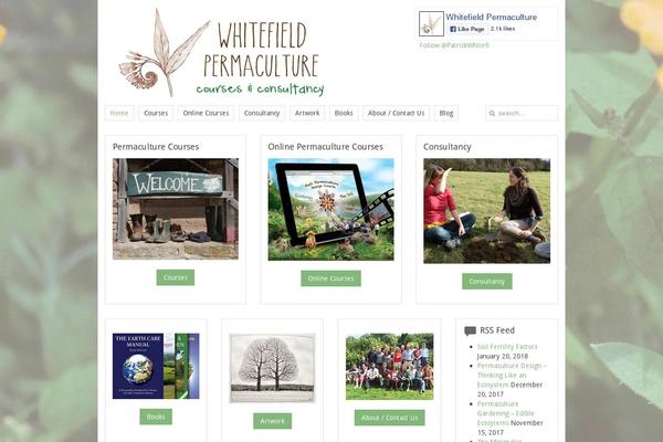 Master theme site design template sample