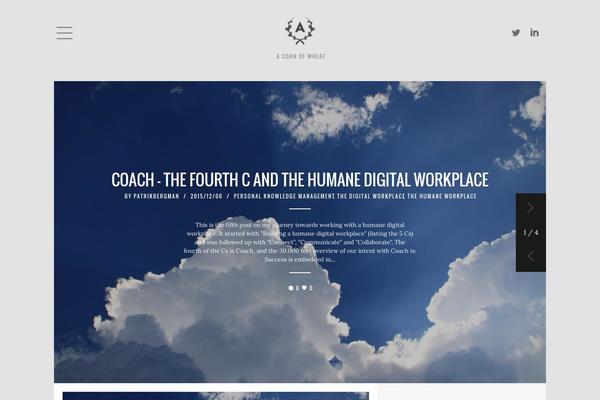 Arwyn theme site design template sample