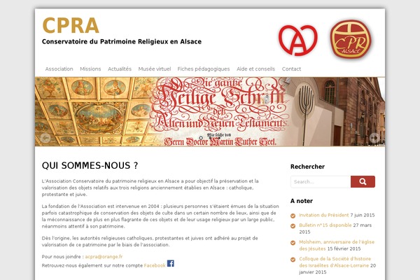 Site using WP News feed widget plugin