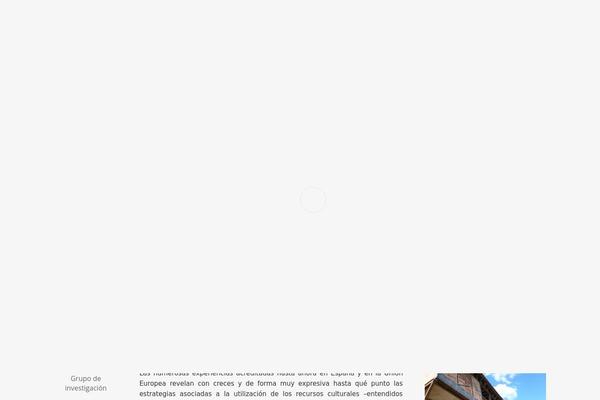 Impreza Child theme site design template sample