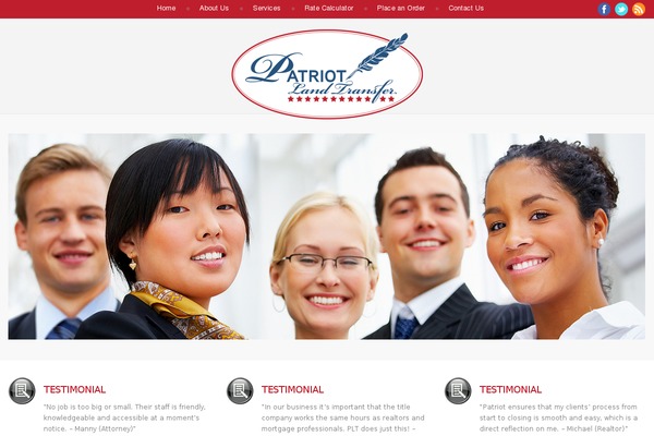 patriot-land.com site used Patriot