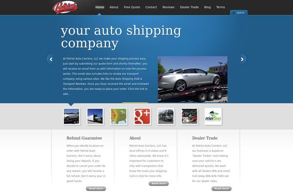 TheCorporation theme site design template sample