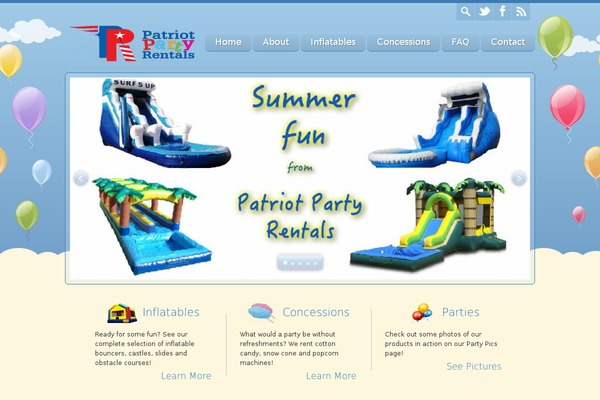 Happy Kids theme site design template sample
