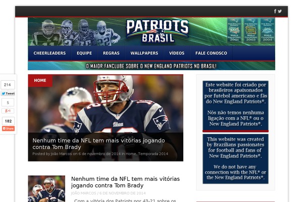 Site using CevherShare plugin