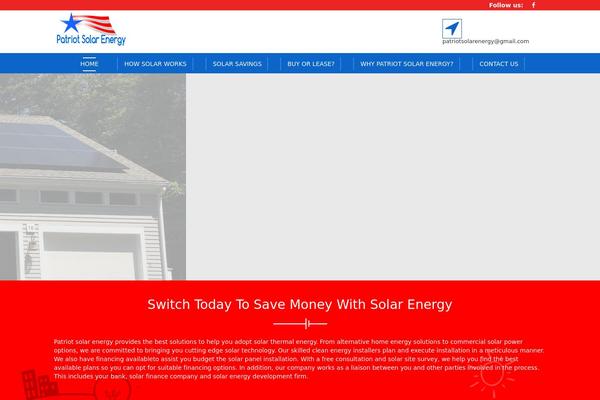 Site using GS Testimonial Slider plugin