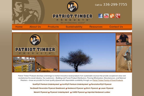 patriottimber.com site used Patriot
