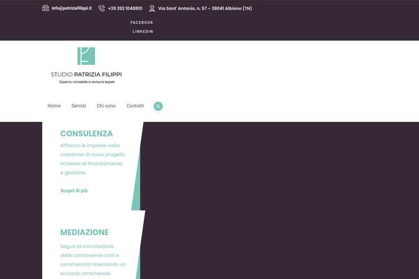 Site using Vizeon-themer plugin