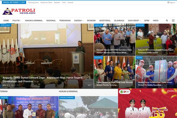 Site using Gutenberg plugin