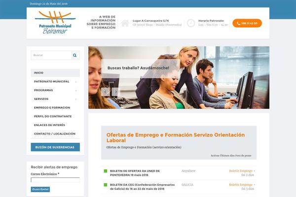 MentalPress theme site design template sample