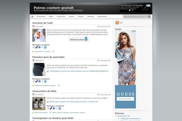 iNove theme site design template sample
