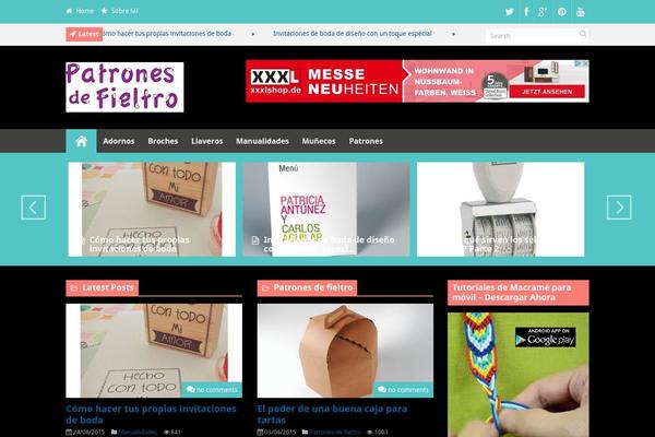 discover theme site design template sample