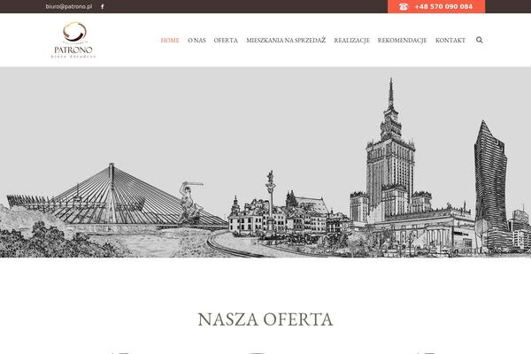 patrono.pl site used Lawoffice-child
