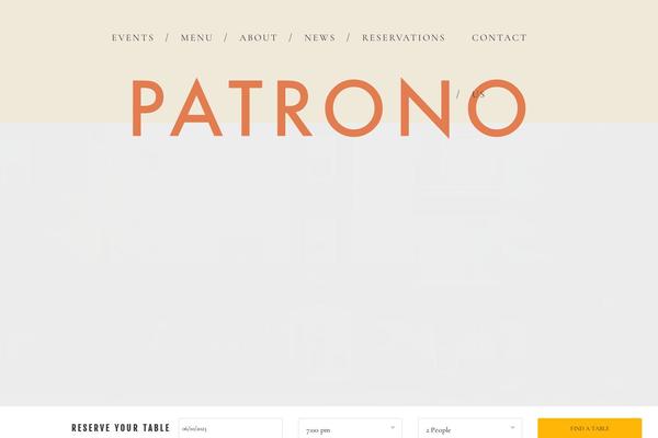 Stockholm theme site design template sample