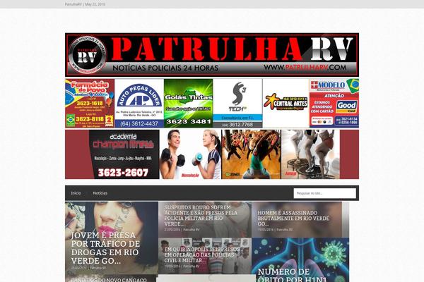 Extranews theme site design template sample