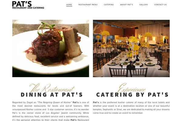 ROSA theme site design template sample