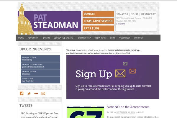 Site using Facebook Feed Grabber plugin