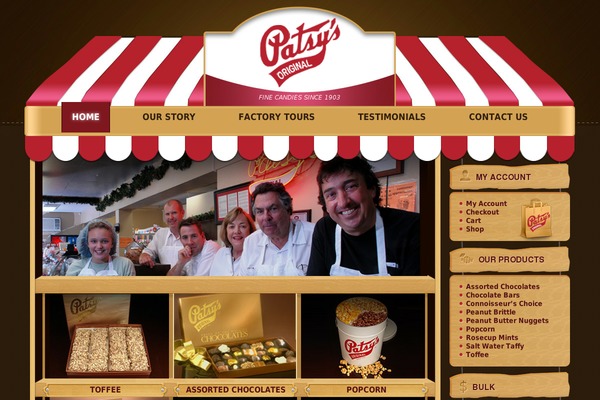 patsyscandies.com site used Patsys-candies