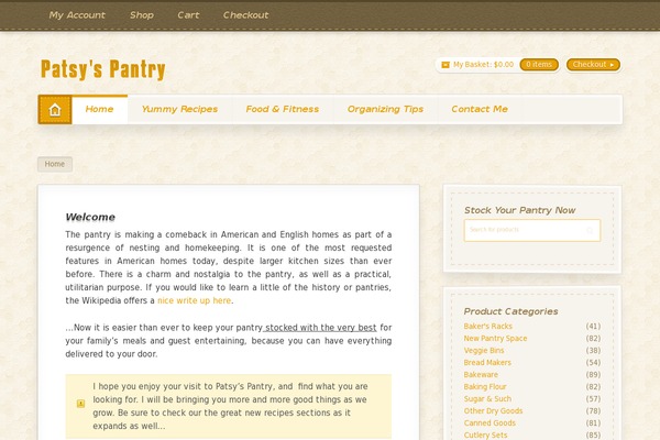 Artificer theme site design template sample