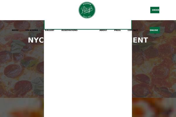 patsyspizzeria.us site used Stix