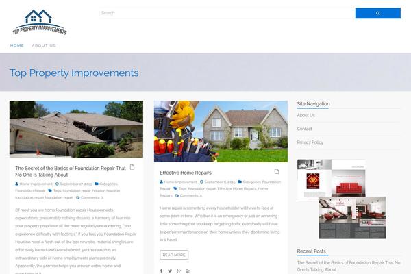 BlogCentral theme site design template sample